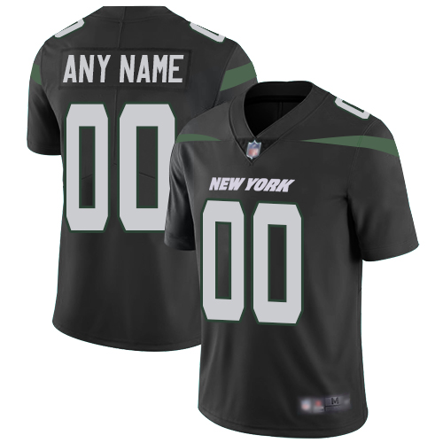 Men's New York Jets ACTIVE PLAYER Custom Black NFL Vapor Untouchable Limited Stitched Jersey